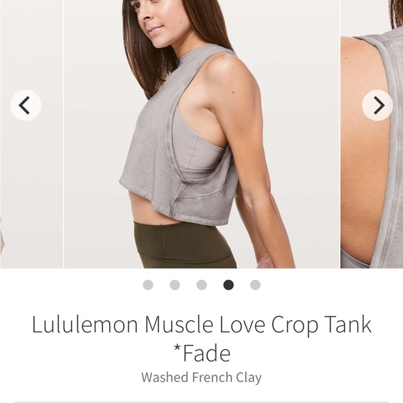 Lululemon Dusty Purple Crop Muscle Tee Size 4 - Picture 2 of 8